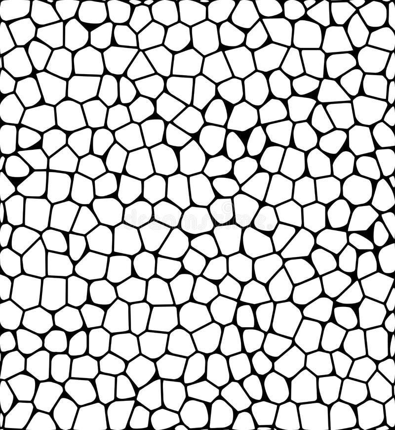 Stone pebble texture silhouette mosaic vector background wallpaper stock illustration