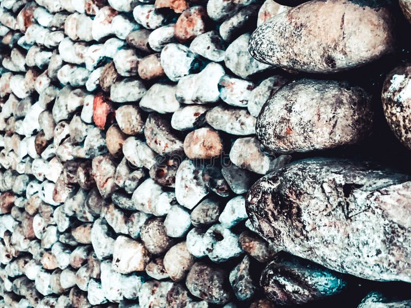 Stone Pebbles for Interior Exterior Decoration Design Business Stock