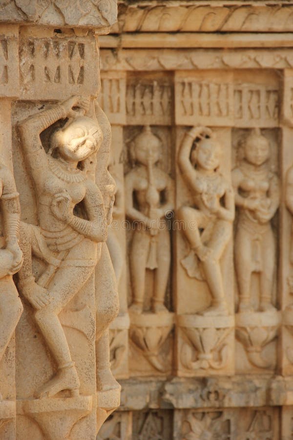 A stone reliëf carving at the Jagdish Hindu Temple in Udaipur, India. A stone reliëf carving at the Jagdish Hindu Temple in Udaipur, India.