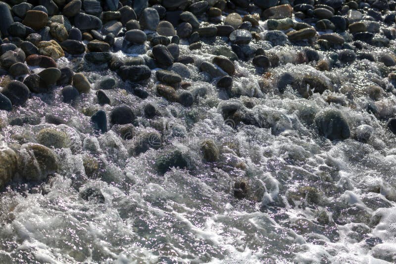 Stone Seashore As Abstract Background Stock Image Image Of Landscape