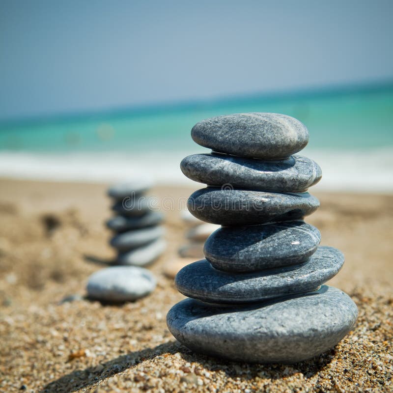 Zen Style Stones stock photo. Image of balance, bottom 1273214