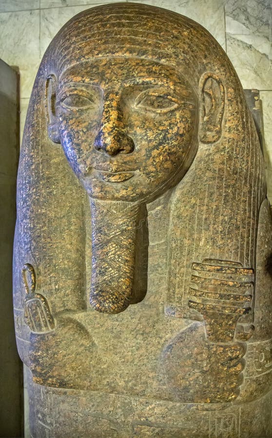 Stone Statue in Cairo Museum, Egypt Editorial Photo Image of cairo