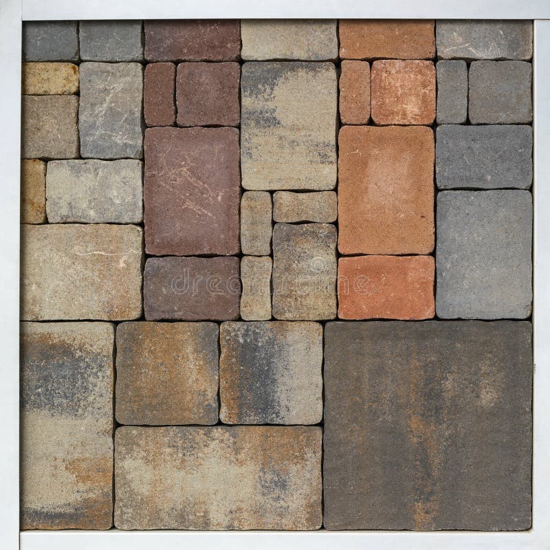 Stone Tiles Pavement stock photo. Image of garden, surface 195725098