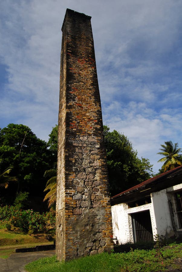 Stone tower and Blue Sky royalty free stock photo