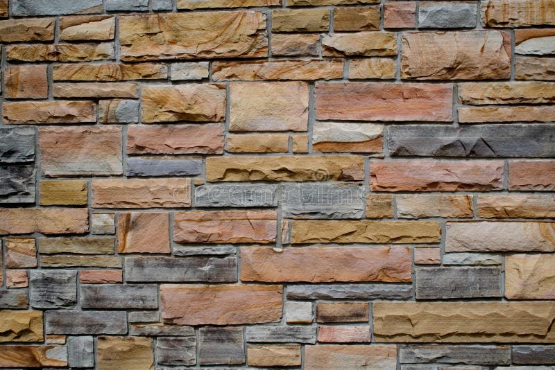 Stone Wall stock image