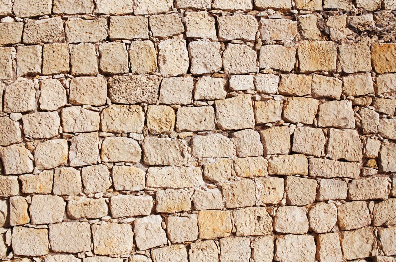 Texture stone wall building background