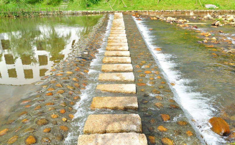 Stone way cross stream