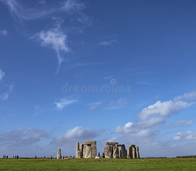Stonehenge em Wiltshire, Inglaterra, fotografia de stock royalty free Stonehenge em Wiltshire, Inglaterra, fotografia de stock royalty free