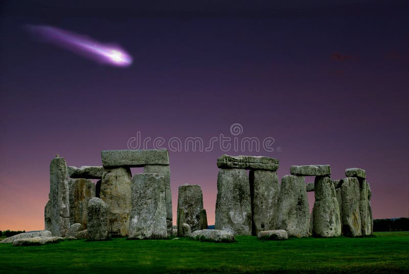Stonehenge i kometa jesteśmy megalityczni pomnikowi Neolityczni