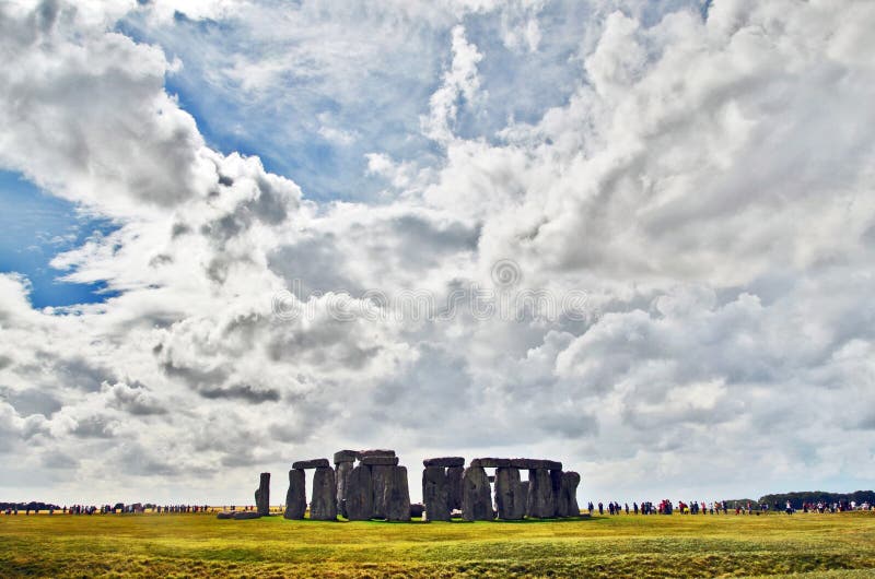 Stonehenge pod chmurami obraz stock Stonehenge pod chmurami obraz stock