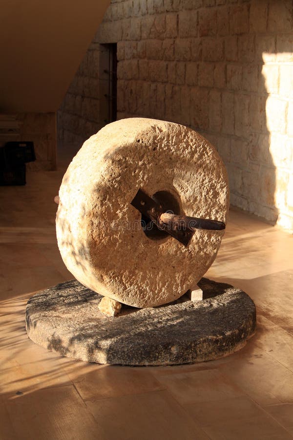 An antique stonewill in a Lebanese village. An antique stonewill in a Lebanese village