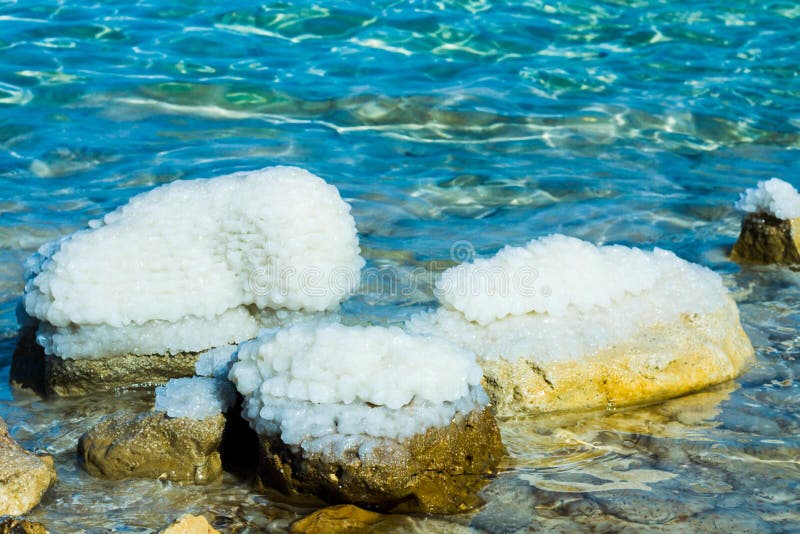 Stones on the bank of the Dead Sea