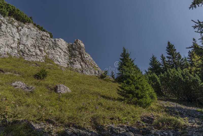 Stones and rock near Velky Choc hill