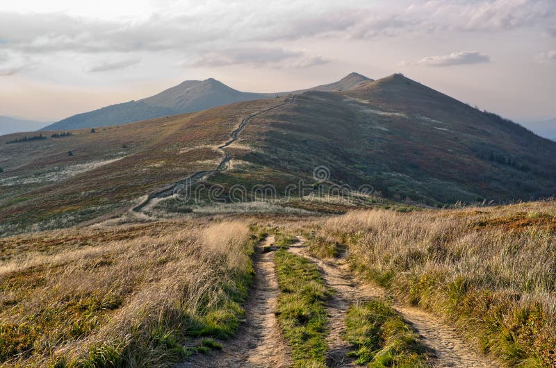Stony Road on the Sv. Jure Mountain, Croatia Stock Image Image of