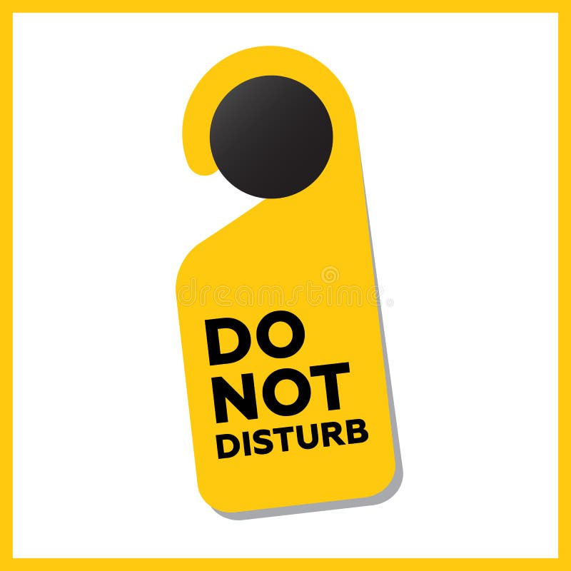 Stoor deur geen teken vector illustratie Stoor deur geen teken vector illustratie