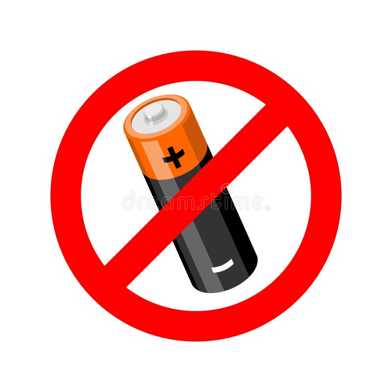 Знак нельзя выбрасывать. Знак запрета батареек. Перечеркнутая батарейка. Выброс батареек запрещен.