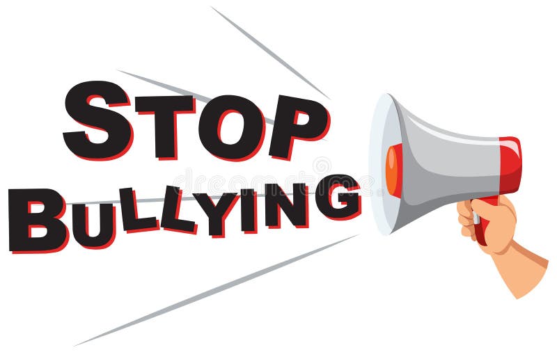 Stop Bullying Concept Vector Stock Vector - Illustration of empty ...
