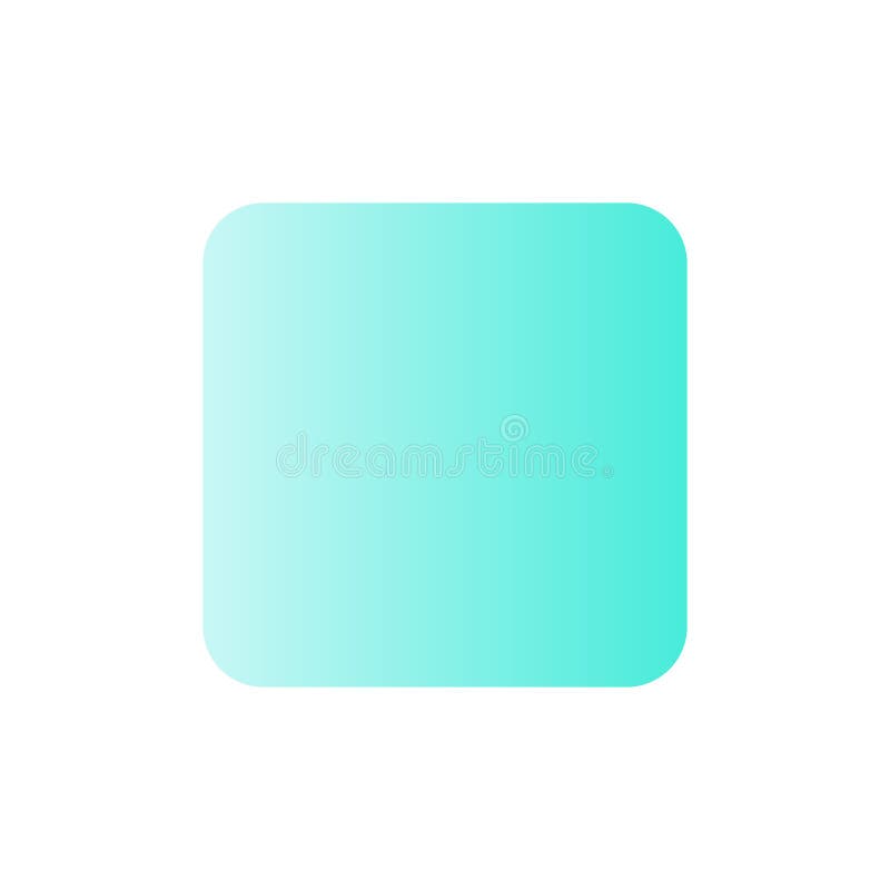 Stop button flat gradient color ui icon