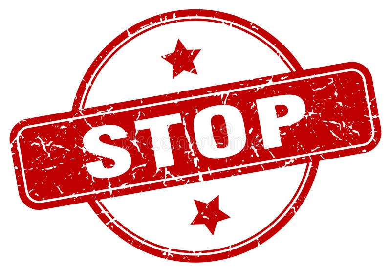 Stop stamp stock vector. Illustration of template, badge 148310079