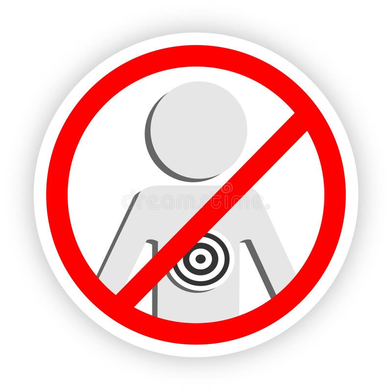 Stop violence sticker stock illustration