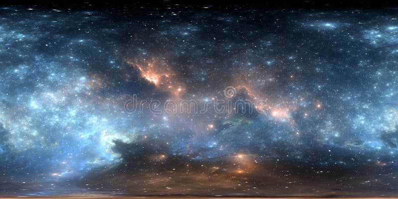 360 stopni mgławicy astronautyczna panorama, equirectangular projekcja, środowisko mapa HDRI bańczasta panorama Astronautyczny tł ilustracja wektor 360 stopni mgławicy astronautyczna panorama, equirectangular projekcja, środowisko mapa HDRI bańczasta panorama Astronautyczny tł ilustracja wektor
