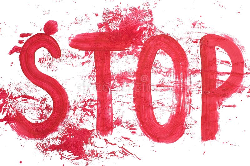 stopp arkivfoto