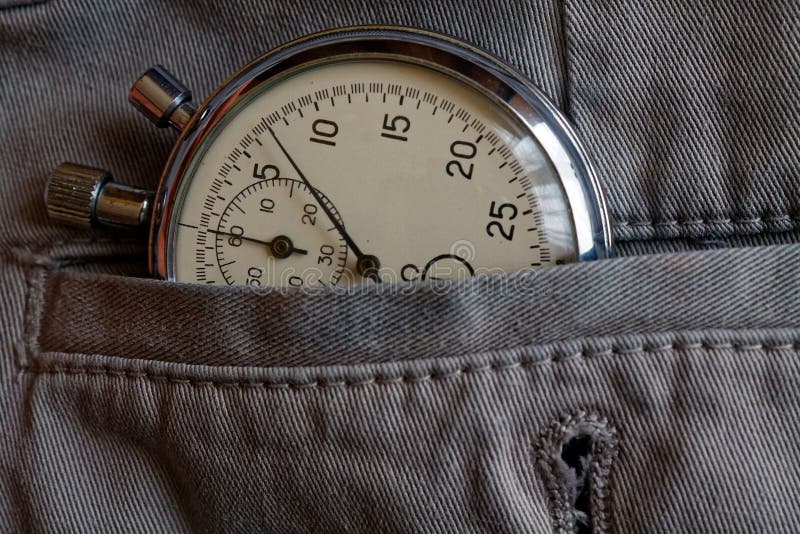 pocket watch with timer