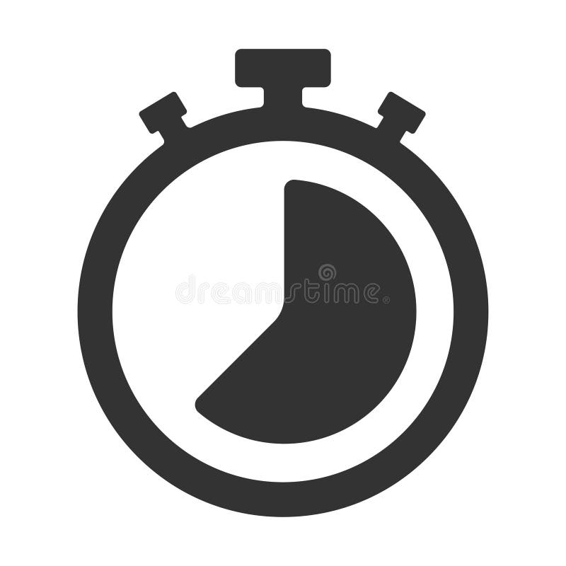 Stopwatch vector icon.Stopwatch icon style.Timer Clock Icon on White Background. Vector.sport minute stop start timer