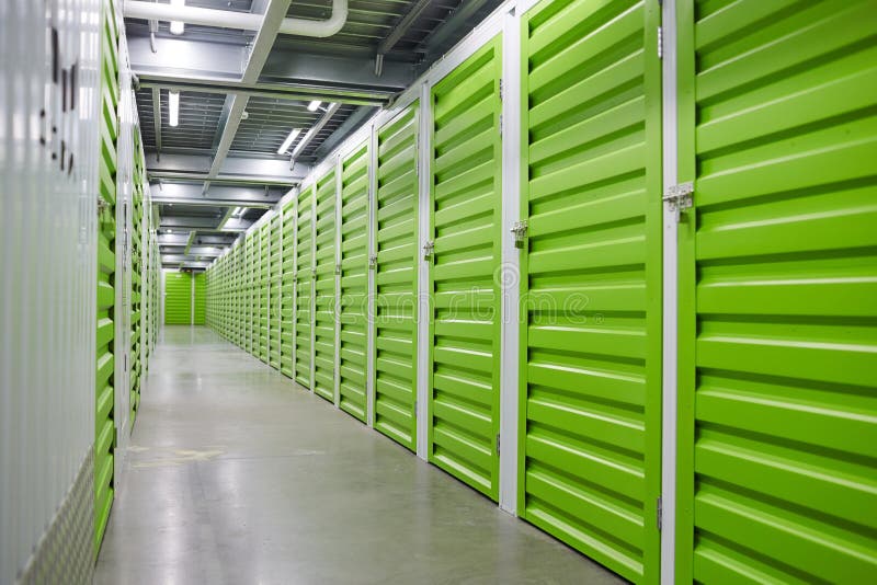 Green storage boxes stock photo. Image of indoors, connection 171899948