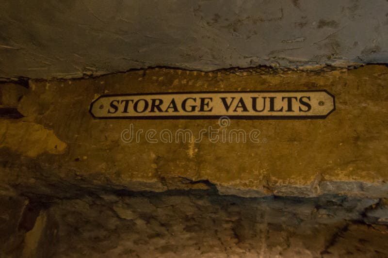 Storage Vaults in Edinburgh Editorial Photography Image of edinburgh