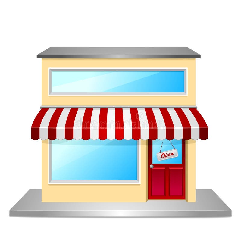 Store front vector illustration
