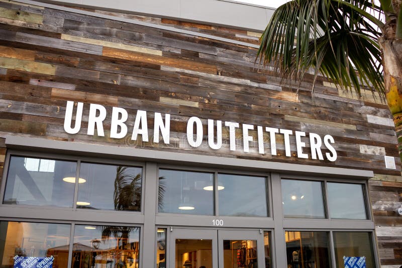 Urban Outfitters Store Sign Editorial Stock Photo - Image of exterior ...