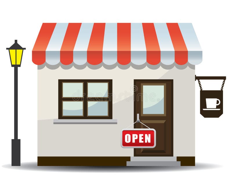 Store icon illustration stock illustration Store icon illustration stock illustration