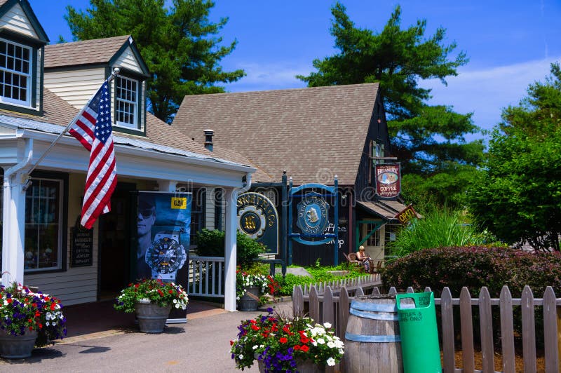 Store of Mystic Town editorial photography. Image of bloom 29276207