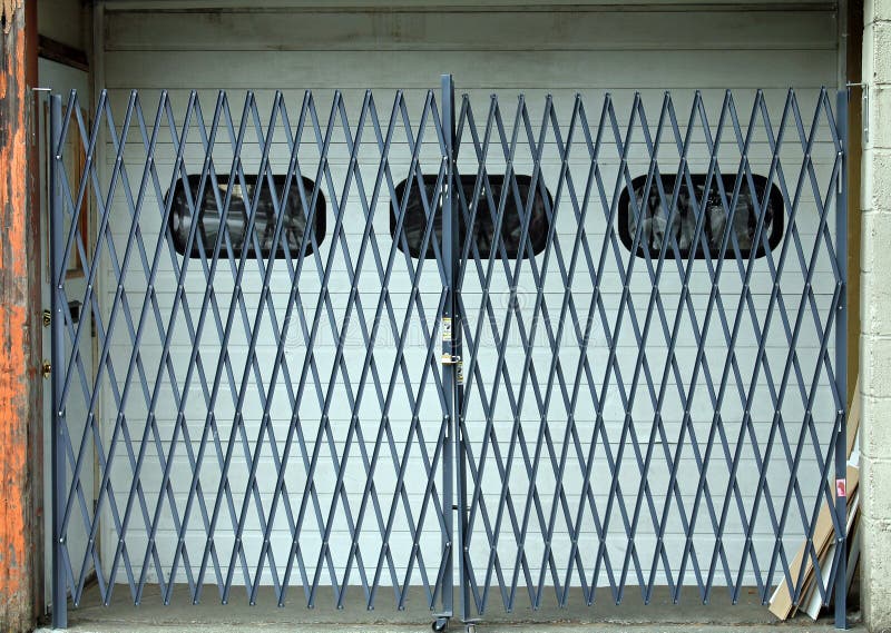 garage security gate