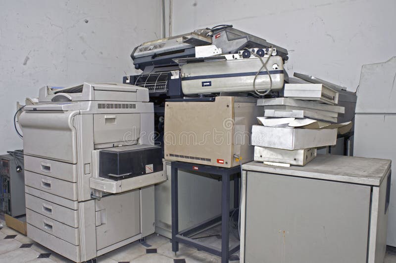 Storeroom stock photo