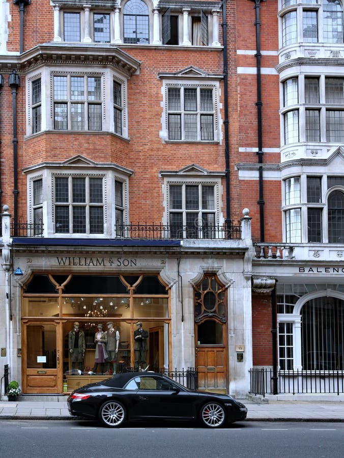 Stores in the Mayfair District of London Editorial Image Image of