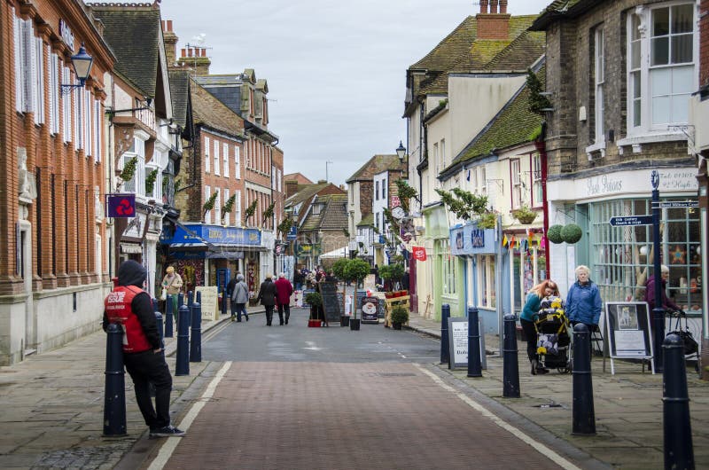 I Hythe, Kent, UK Redaktionell Bild Bild av folk, briten 106688596