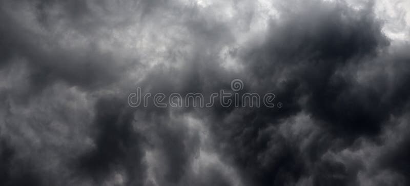 Storm Background with Gray and Black Clouds Stock Image - Image of  cloudiness, danger: 228877207