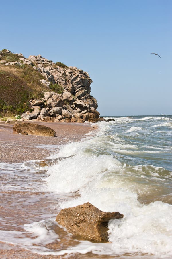 Storm om the sea