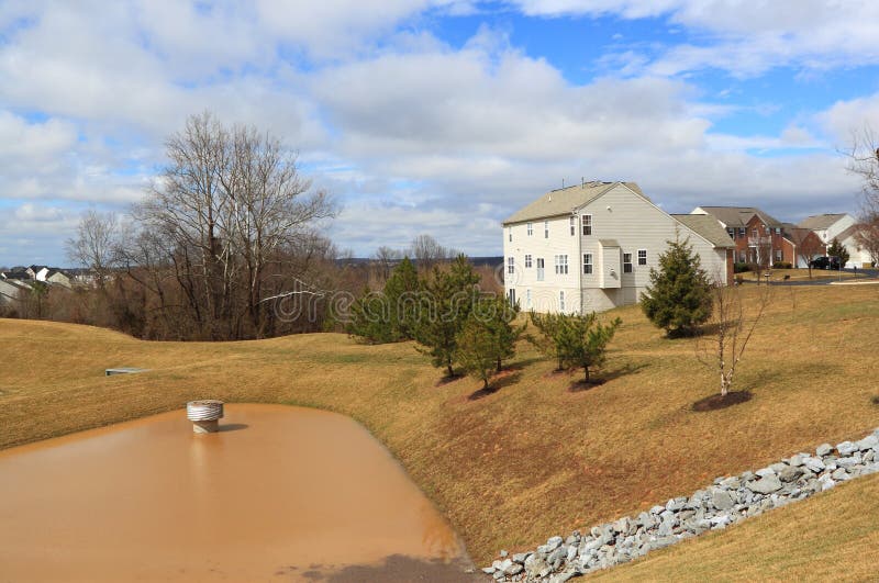 Storm Pond by House