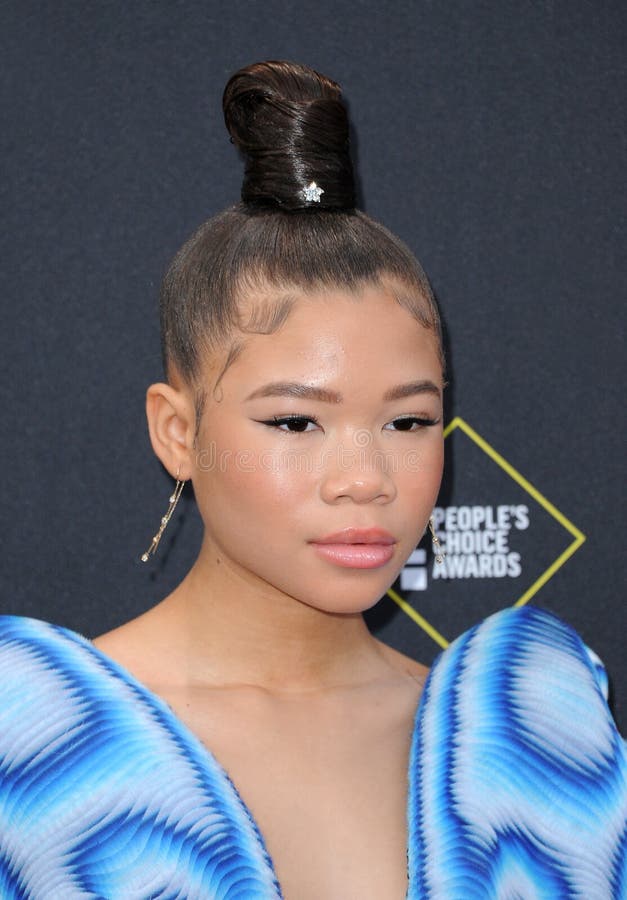 Storm Reid editorial image. Image of actor, dress, film 163625095