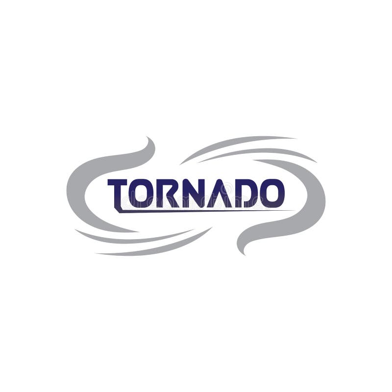 Storm and Tornado Logo Design Vector Stock Illustration - Illustration ...