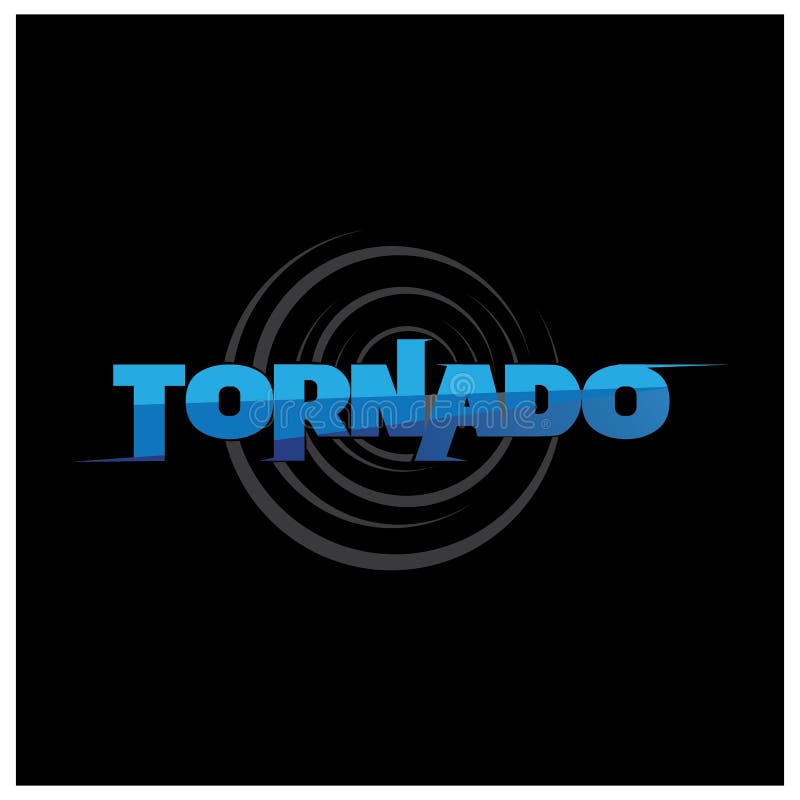 Storm and Tornado Logo Design Vector Stock Illustration - Illustration ...