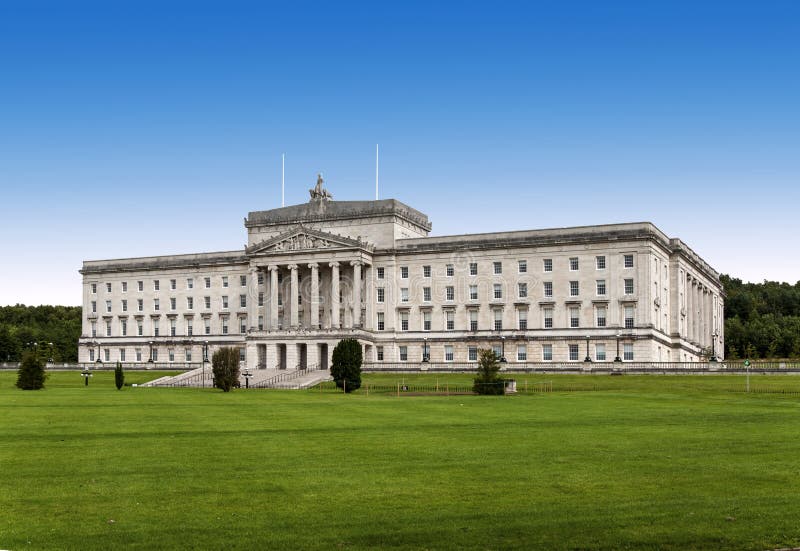 Stormont - edificio del gobierno de Irlanda del Norte imágenes de archivo libres de regalías Stormont - edificio del gobierno de Irlanda del Norte imágenes de archivo libres de regalías