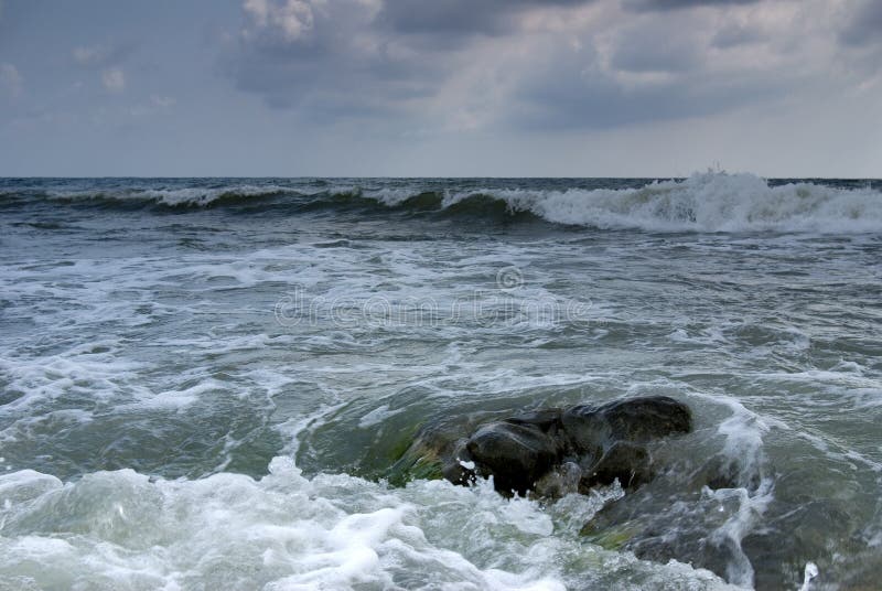 Stormy Black Sea