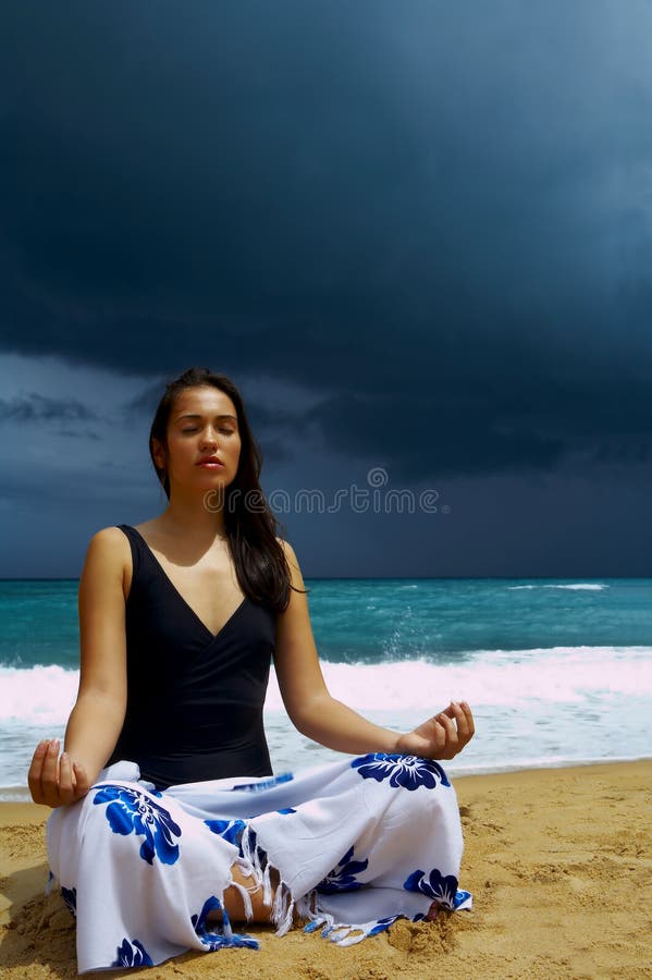 Stormy yoga