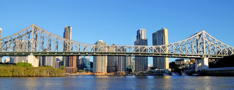 Story Bridge Brisbane Australia royalty free stock photos