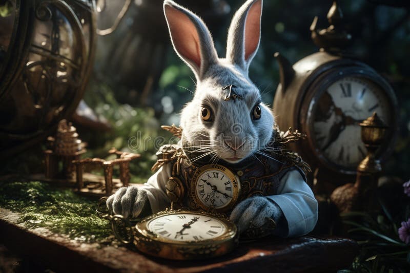 Alice Wonderland Down Rabbit Hole Stock Illustrations – 65 Alice ...