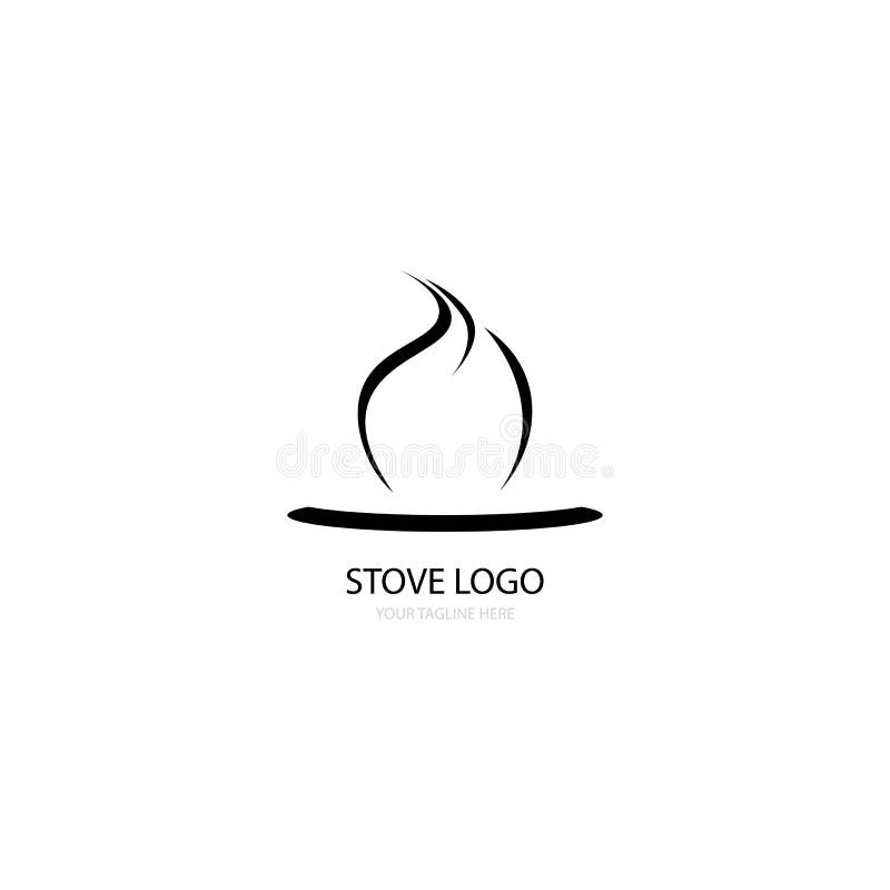 Stove icon logo vector stock vector. Illustration of kitchenware